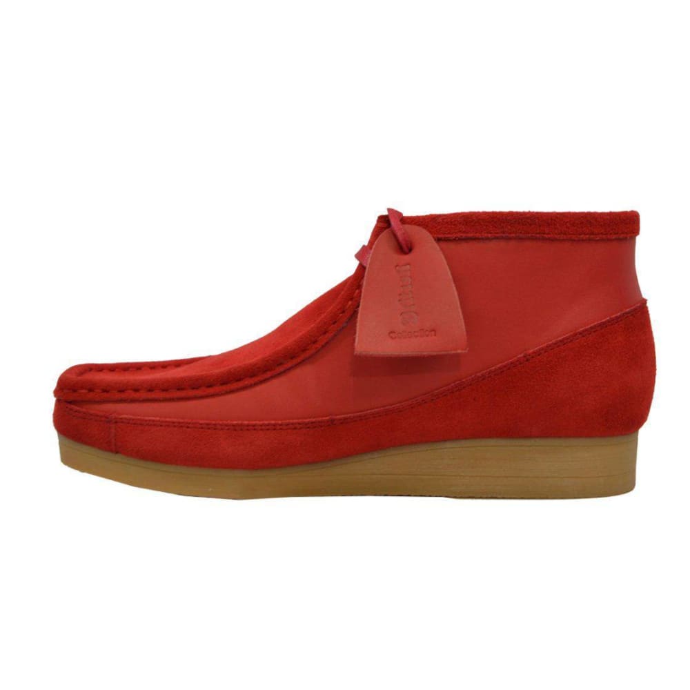 British Walkers New Castle Men's Suede and Leather Moc Toe Chukka Boots