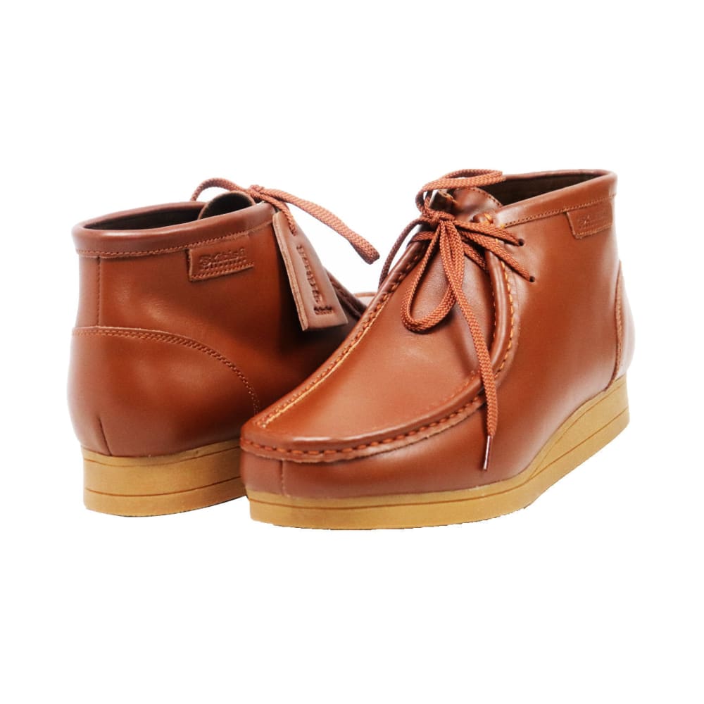British Walkers New Castle – Tan Brown Leather Men’s Chukka Boot Handcrafted Classic Luxury