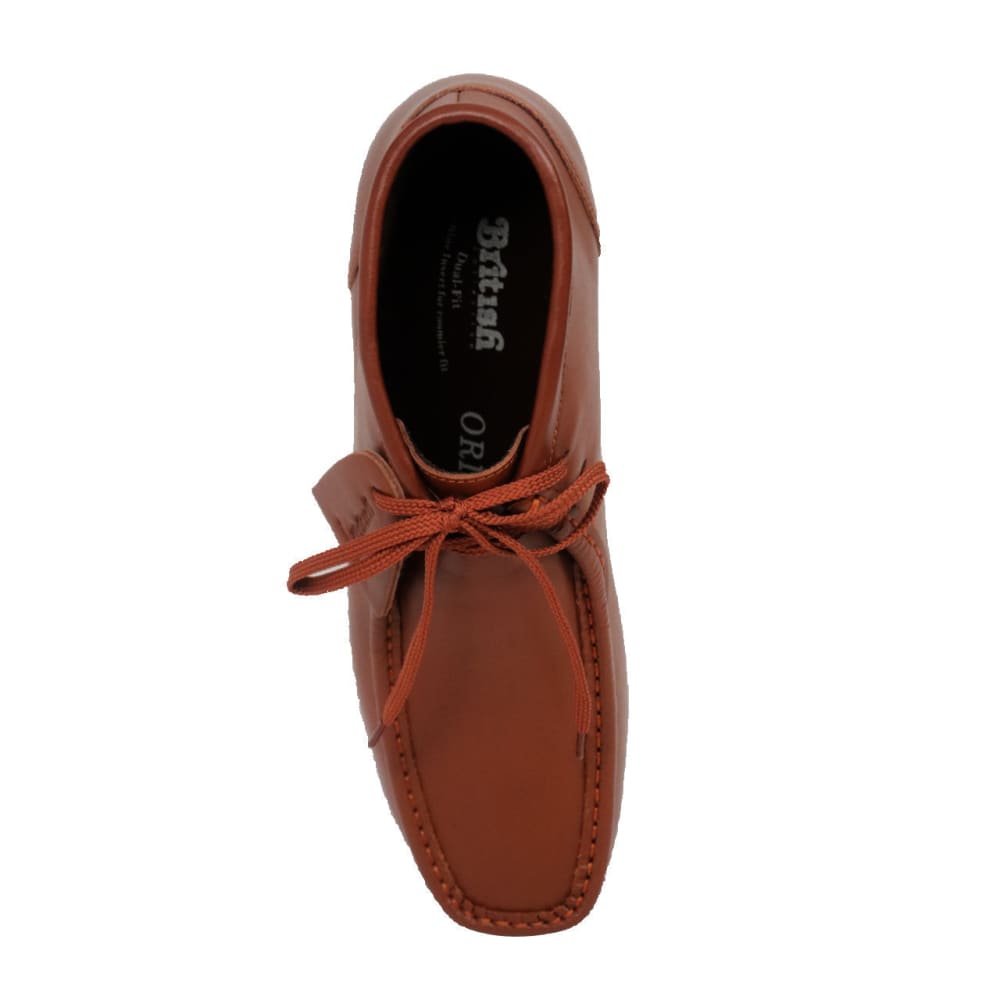 British Walkers New Castle – Tan Brown Leather Men’s Chukka Boot Handcrafted Classic Luxury