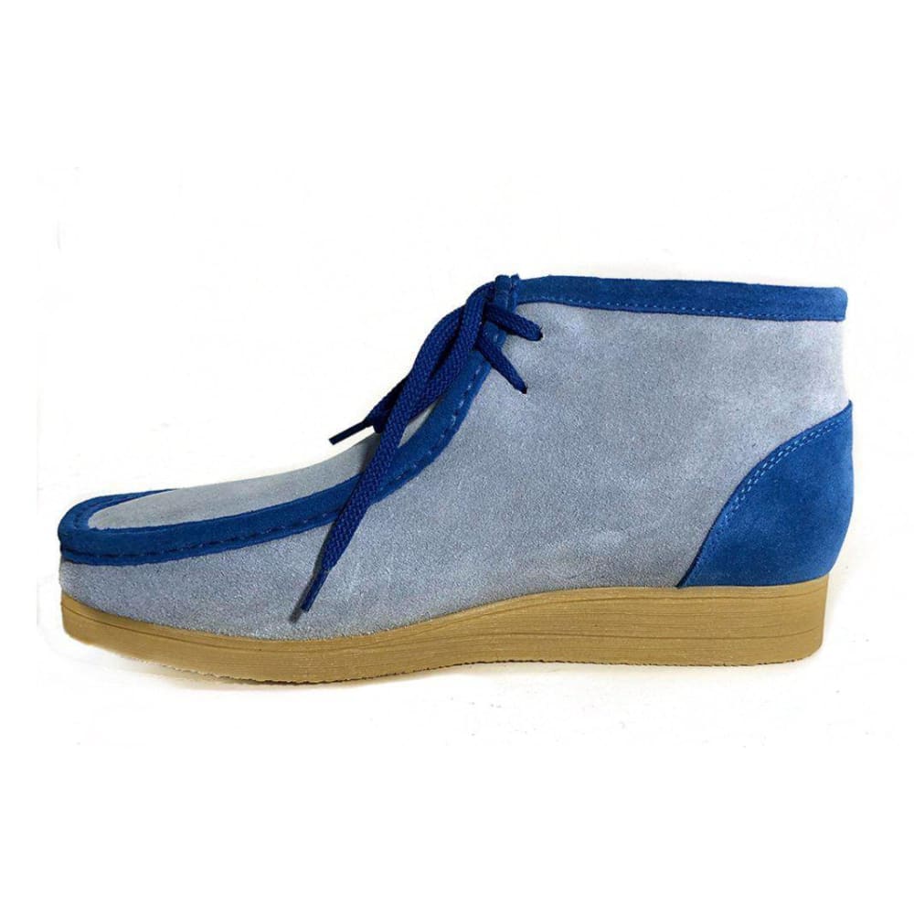 British Walkers New Castle Men's Two Tone Suede Moc Toe Chukka Boot
