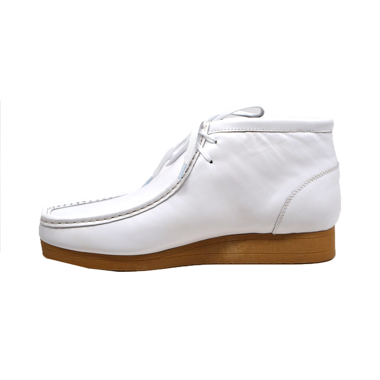 British Walkers White Affair Men's All White Leather Shoes view 17