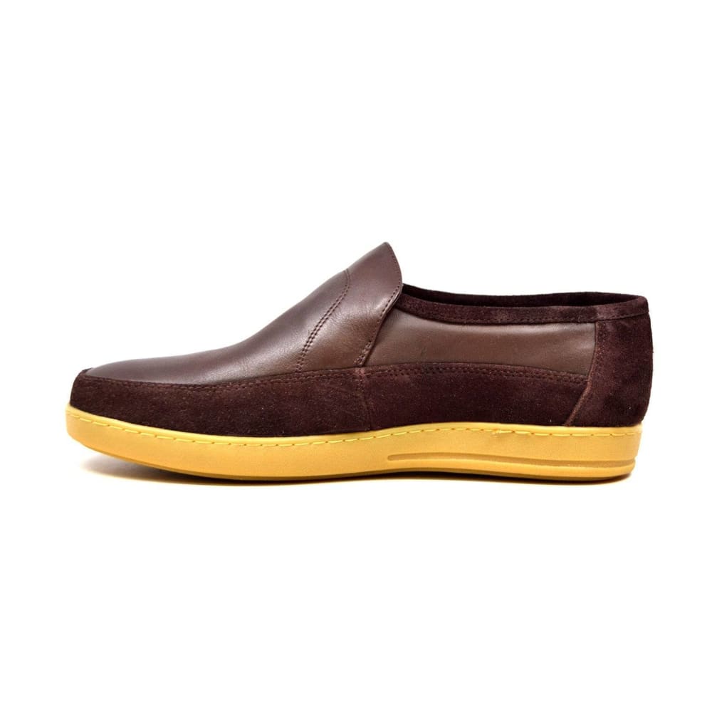 British Walkers Norwich Bally Style Men’s Slip On Leather Shoes