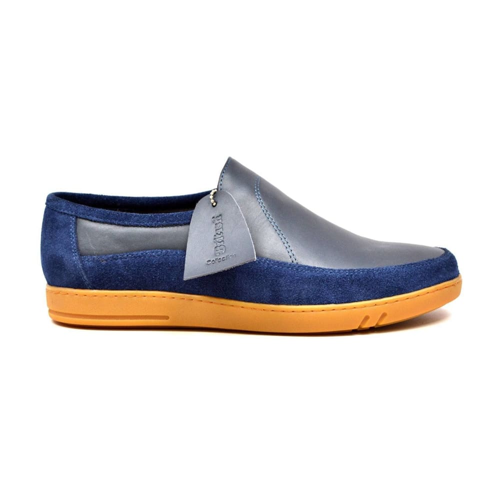 British Walkers Norwich Bally Style Men’s Slip On Leather Shoes