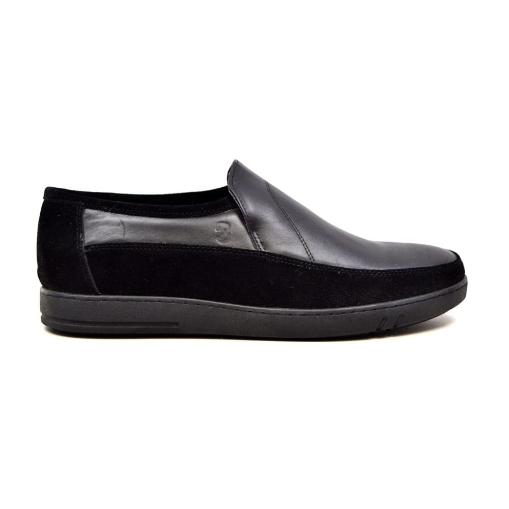 British Walkers Norwich Bally Style Men’s Slip On Leather Shoes