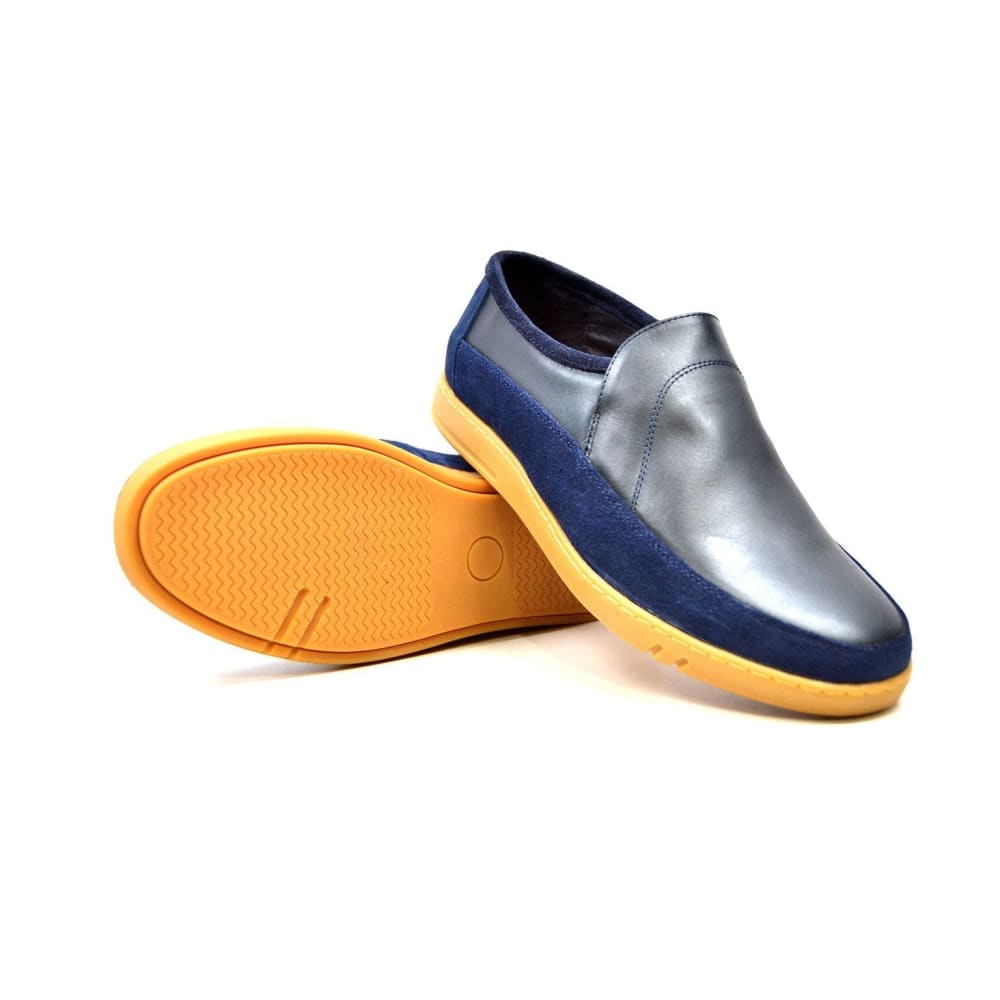 British Walkers Norwich Bally Style Men’s Slip On Leather Shoes