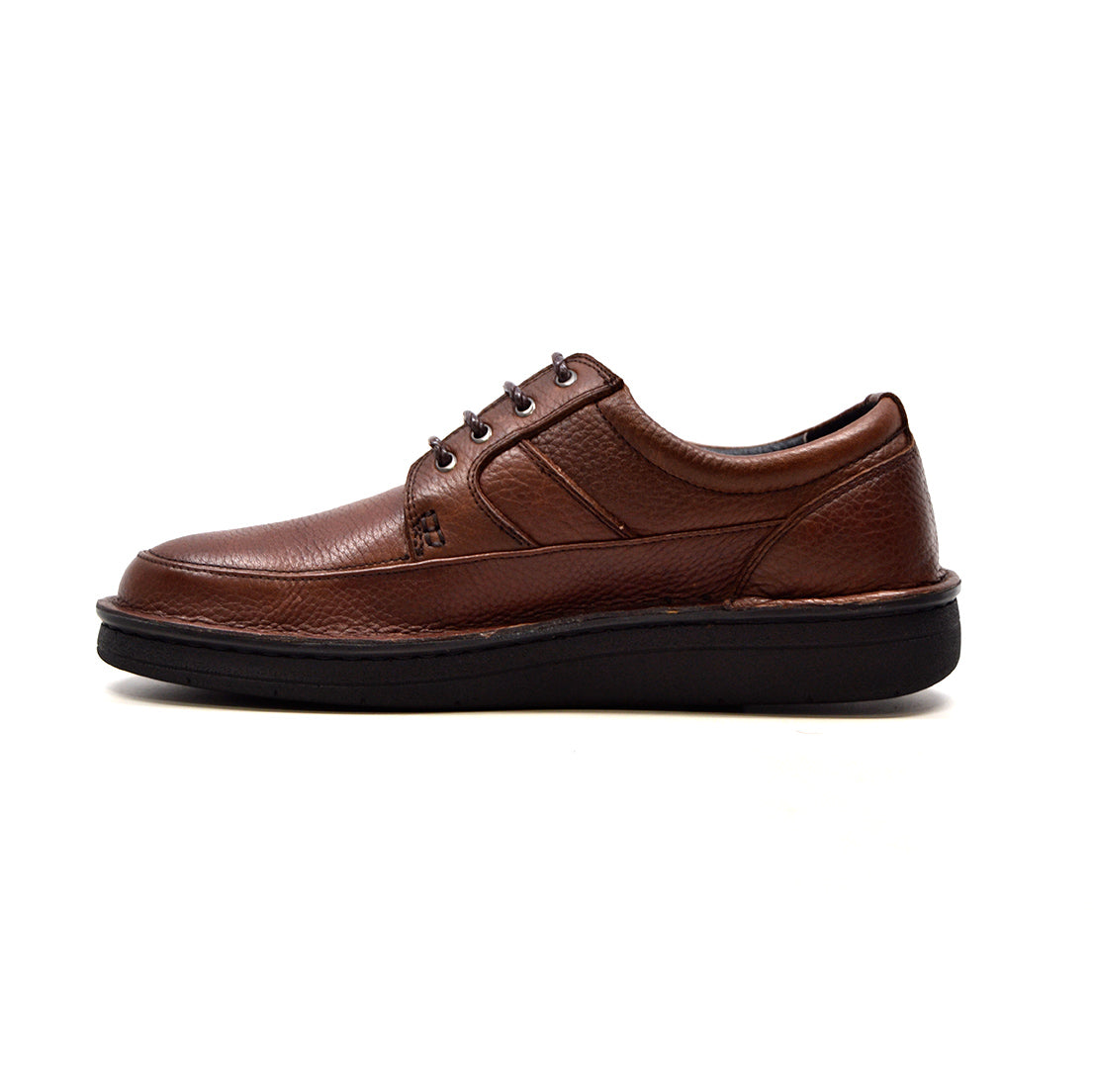 British Walkers Men's Black Leather Retro Oxford Lace Up Shoes view 19