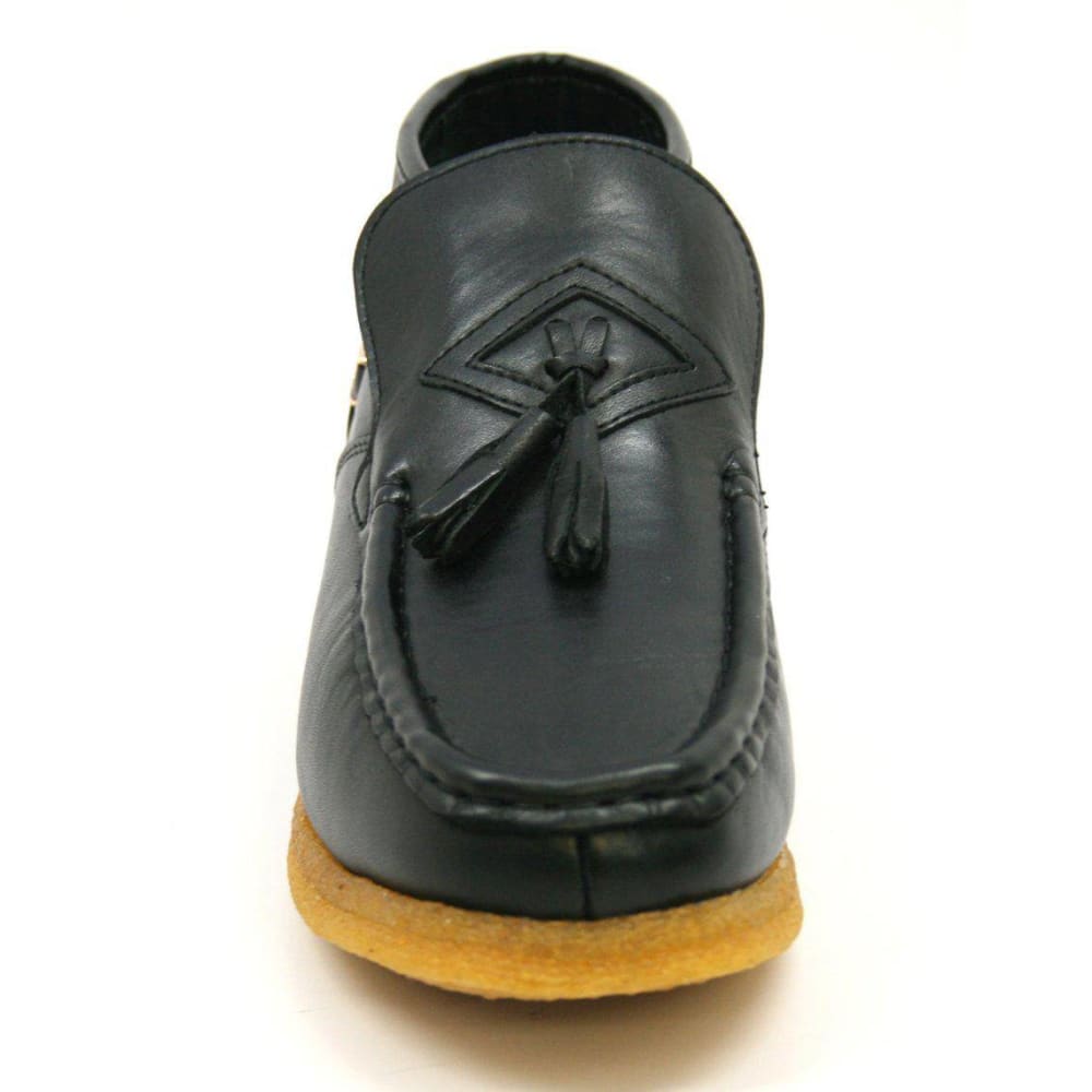 British Walkers Palace Men's Leather and Suede Slip On Ankle Boots