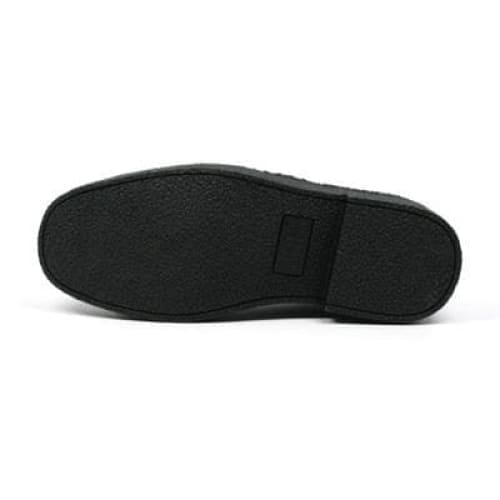 British Walkers Playboy Classic Men's Black Leather Low Cut Oxfords
