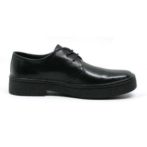 British Walkers Playboy Classic Men's Black Leather Low Cut Oxfords