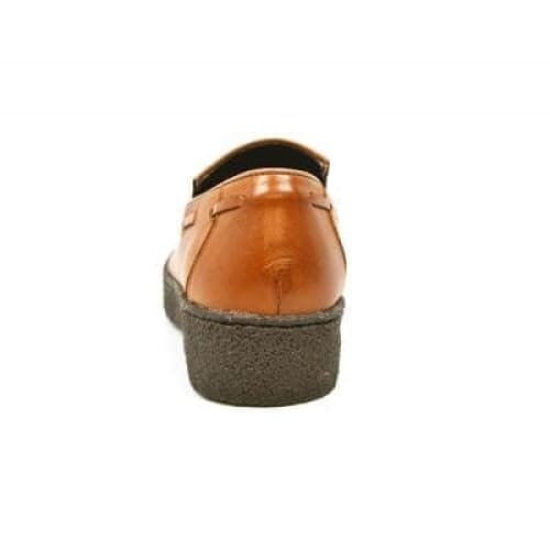 British Walkers Playboy Cruise Men's Cognac Leather Slip On with Tassle