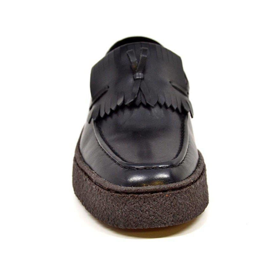 British Walkers Playboy Cruise Men's Leather Slip On Oxfords with Tassle