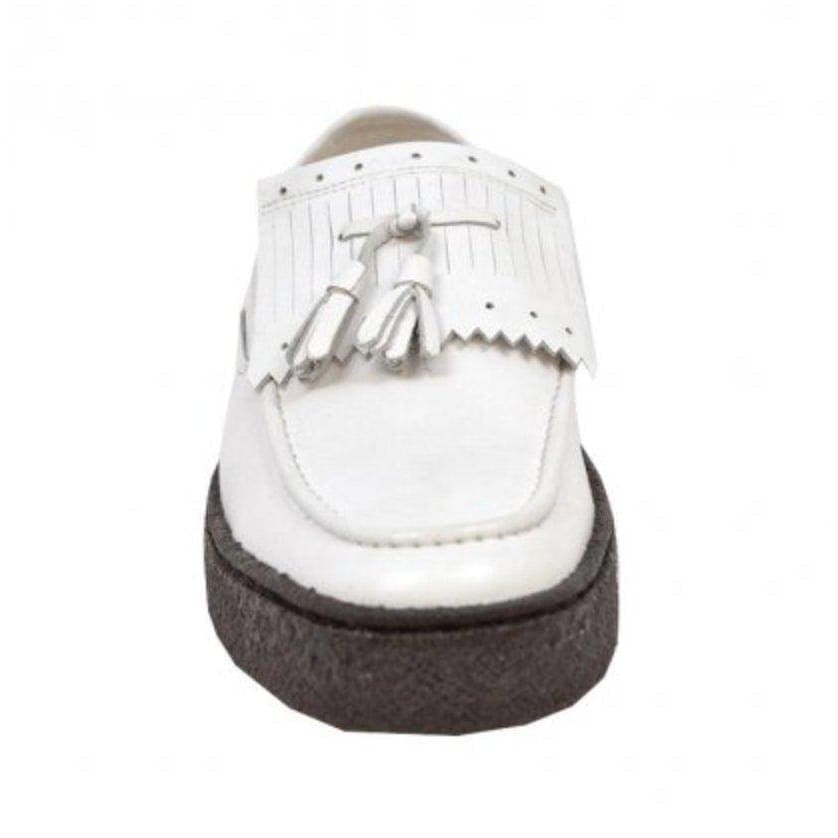 British Walkers Playboy Cruise Men's Leather Slip On Oxfords with Tassle