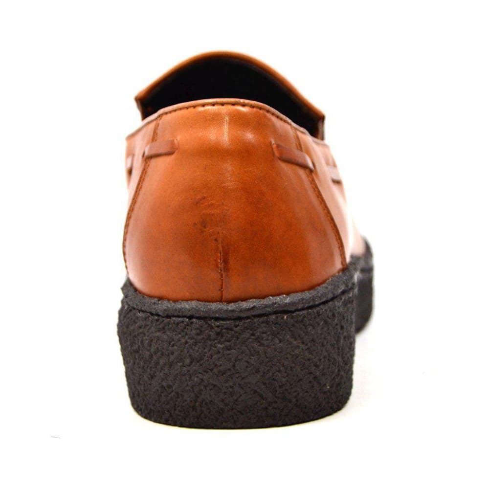 British Walkers Playboy Cruise Men's Leather Slip On Oxfords with Tassle