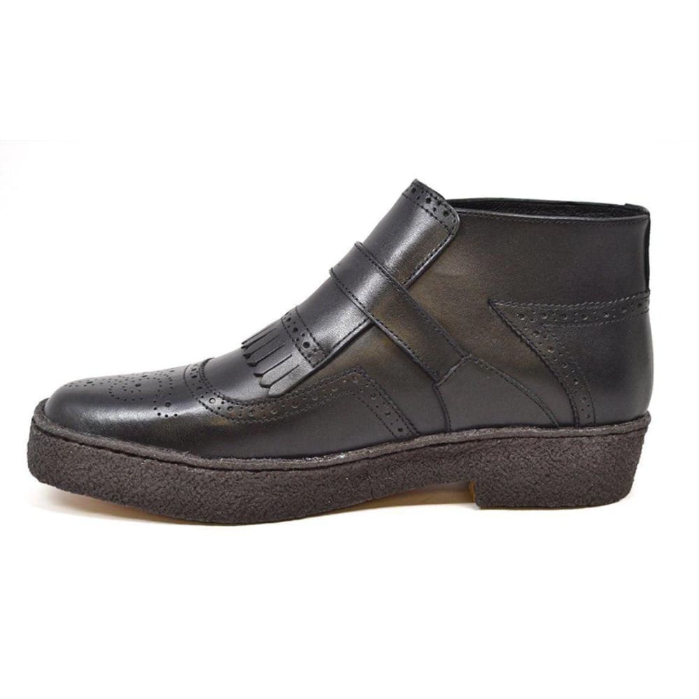 British Walkers Playboy Manhattan Wingtips Mens Leather High Top Chukka Boots Premium Heritage Craft with Luxe Urban Style