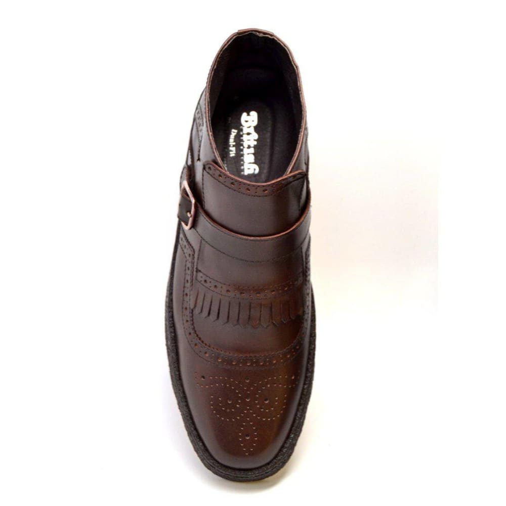British Walkers Playboy Manhattan Wingtips Mens Leather High Top Chukka Boots Premium Heritage Craft with Luxe Urban Style