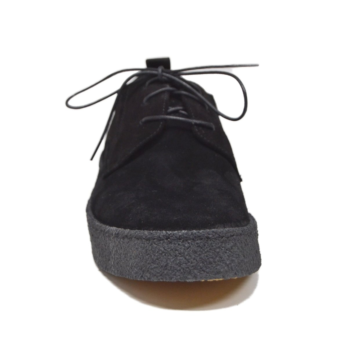 British Walkers Playboy Original – Black Suede Men’s Low - Top Oxford | Crepe - Sole Heritage Craft with Sleek Modern Style