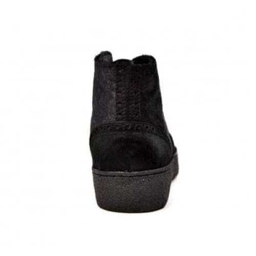 British Walkers Playboy Wingtip Men's Two Tone Black Leather and Suede Chukka Boots
