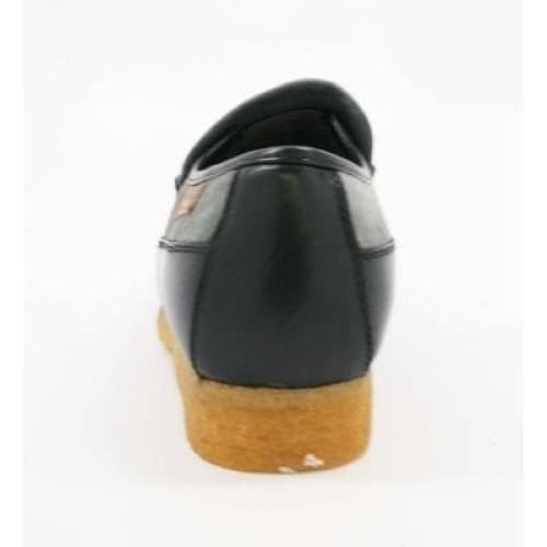 British Walkers Power Men's Grey and Black Suede Old School Slip On