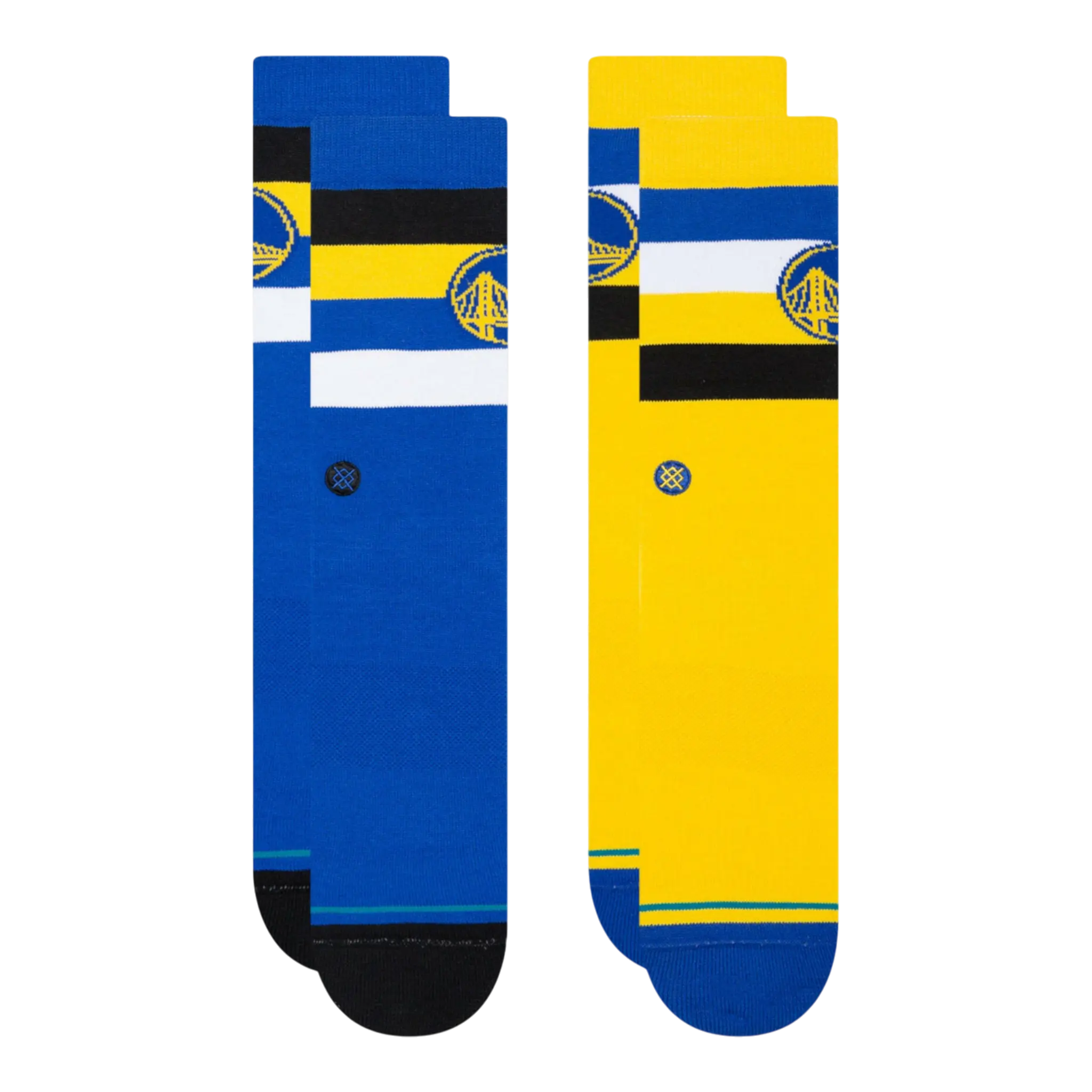 Stance Warriors ST Men 2-Pack Crew Socks Royal/Yellow