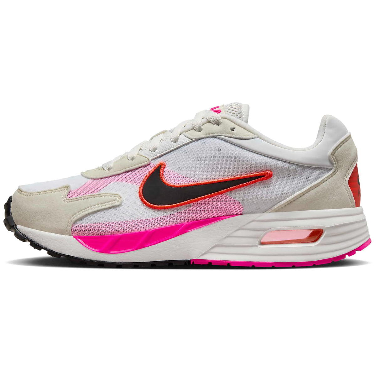 Nike Air Max Solo Womens Shoes (FN0784-102 Summit White/Bright Crimson/Fierce Pin) Size 7.5 – product view 2