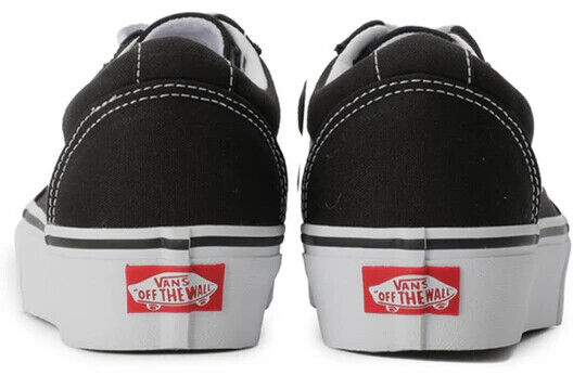 Vans Ward Women's Sneakers — Black/White Canvas
