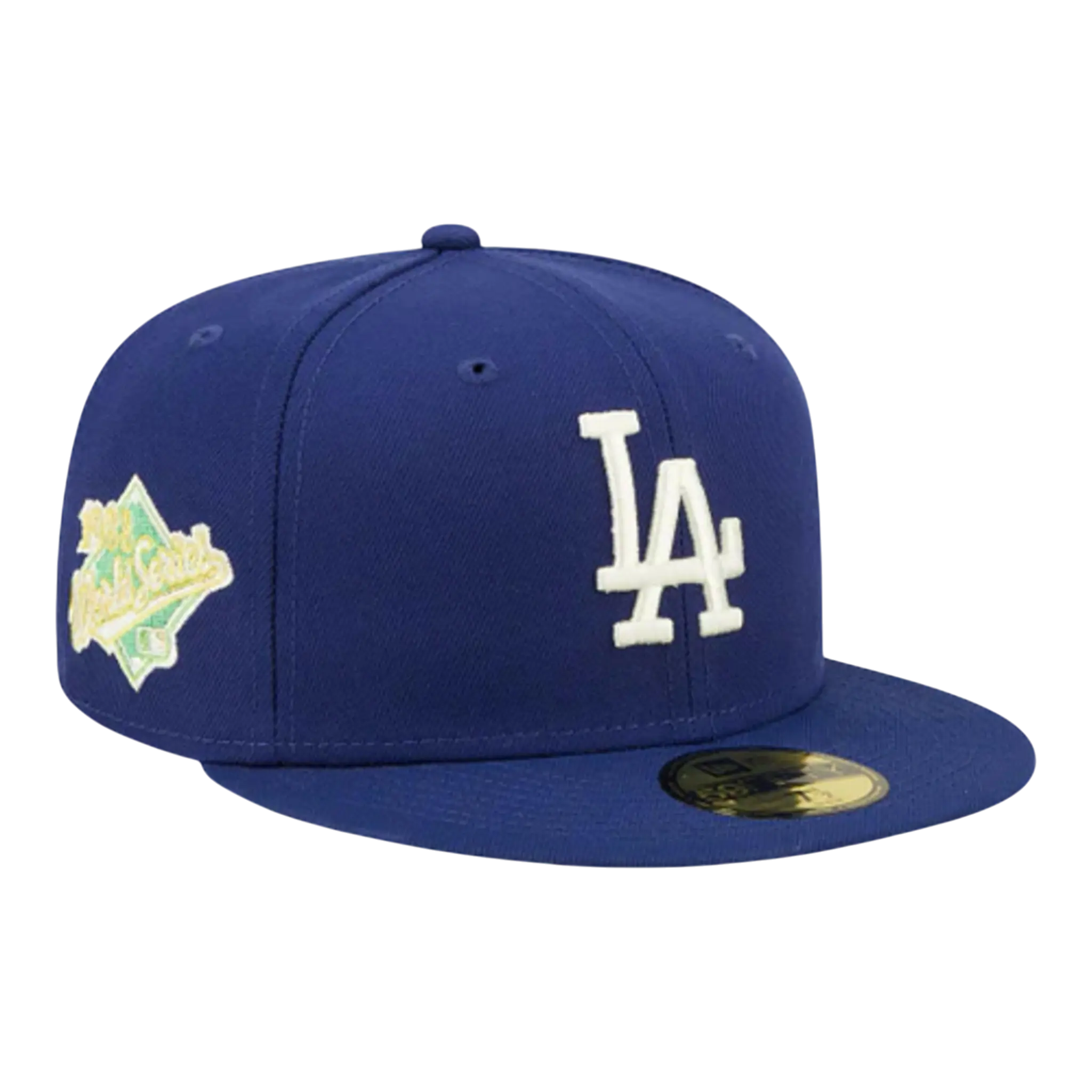 New Era 59Fifty Los Angeles Dodgers Citrus Pop Fitted Hat Navy/Green