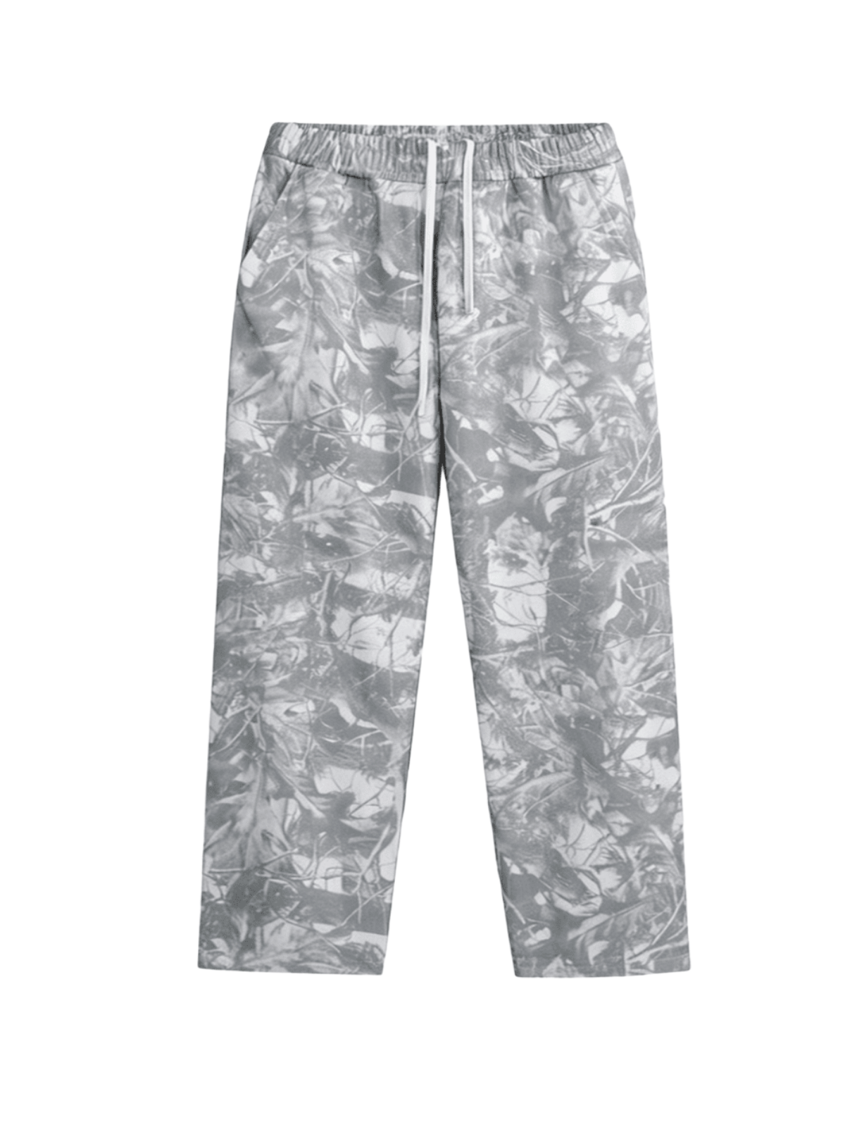 Apollo Moda Camo Oversized Heavyweight French Terry Open-Hem Sweatpants – product view 3