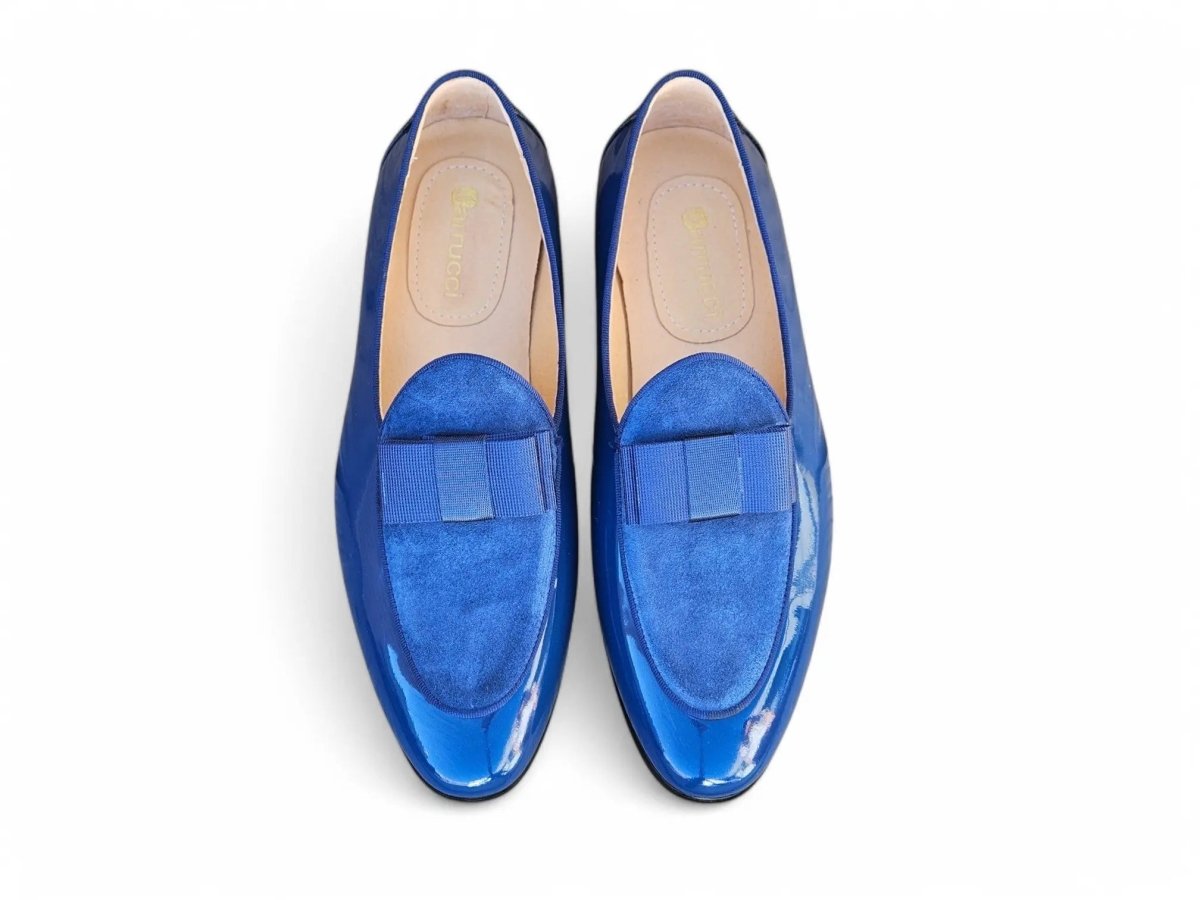 Carrucci Shoes Bow Tie Loafer Patent Leather KS525210SP