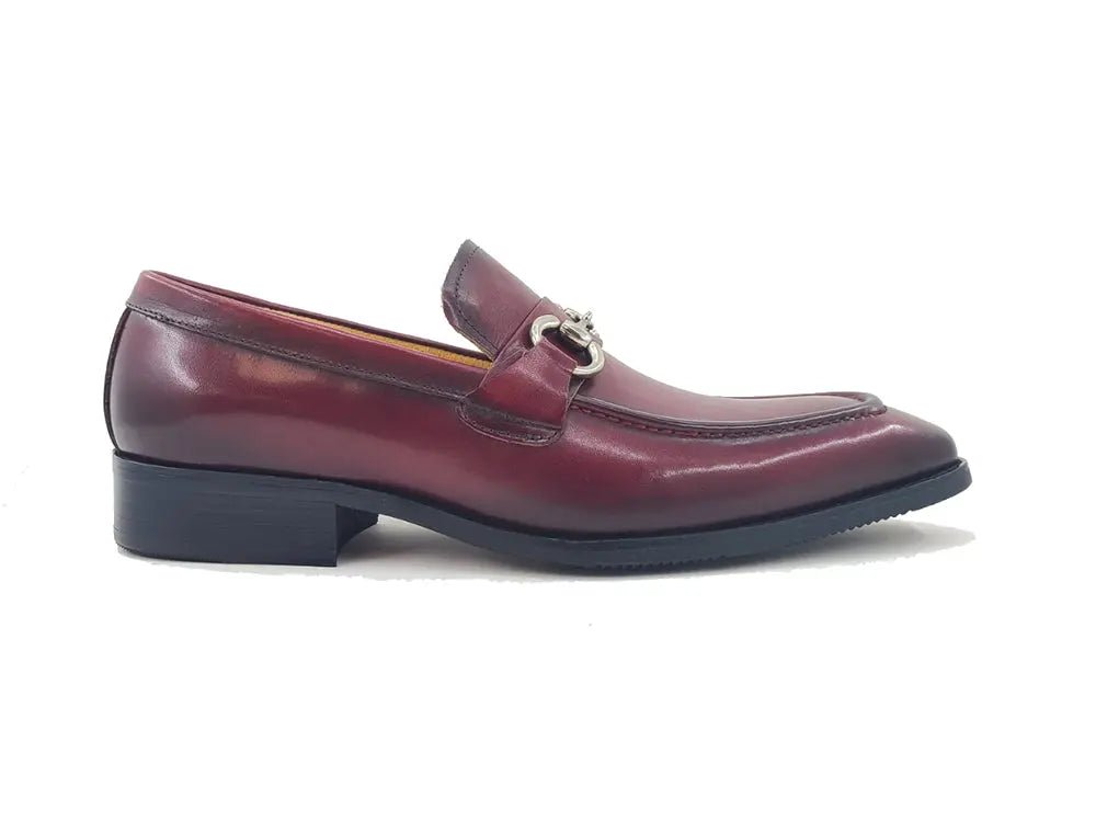 Carrucci Shoes Signature Buckle Loafer Men's Leather KS50302