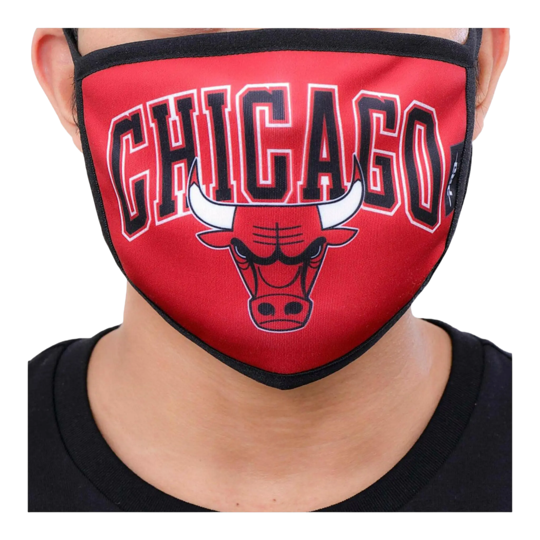Pro Standard NBA Chicago Bulls Face Covering Mask 2-Pack β Red