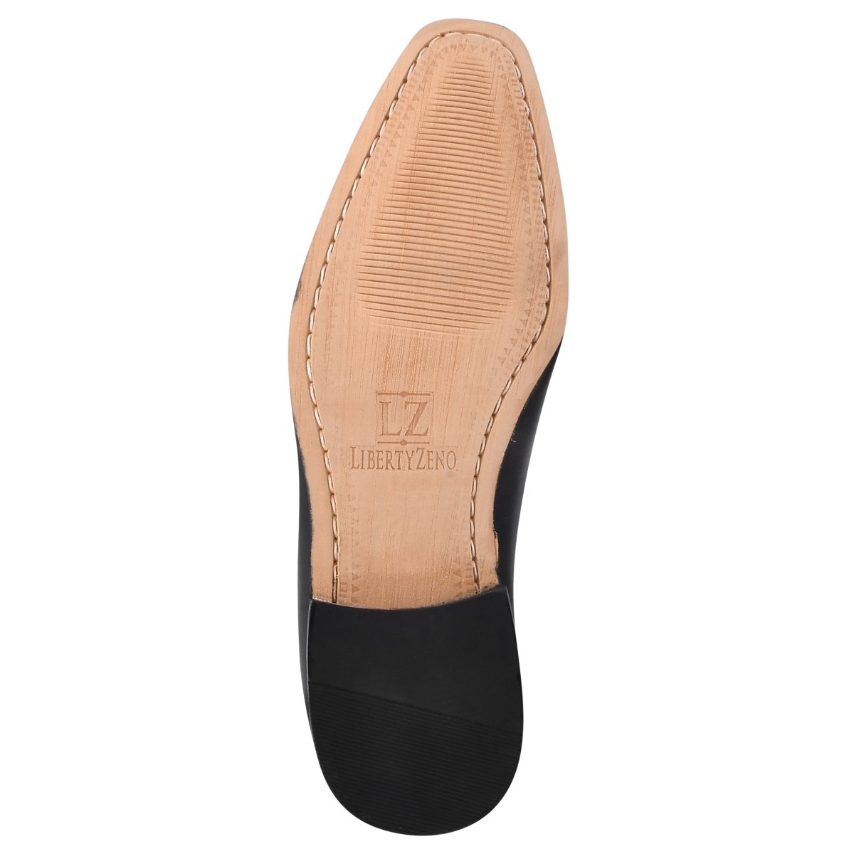Liberty Zeno Charles Handmade Leather Slip - On Men Loafer Shoes