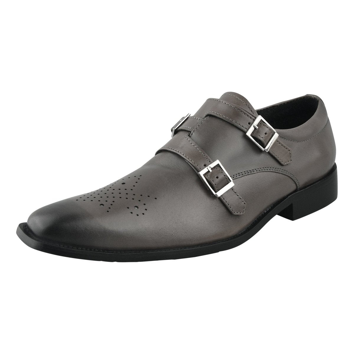 Liberty Zeno Chatswood Leather Oxford Style Monk Straps