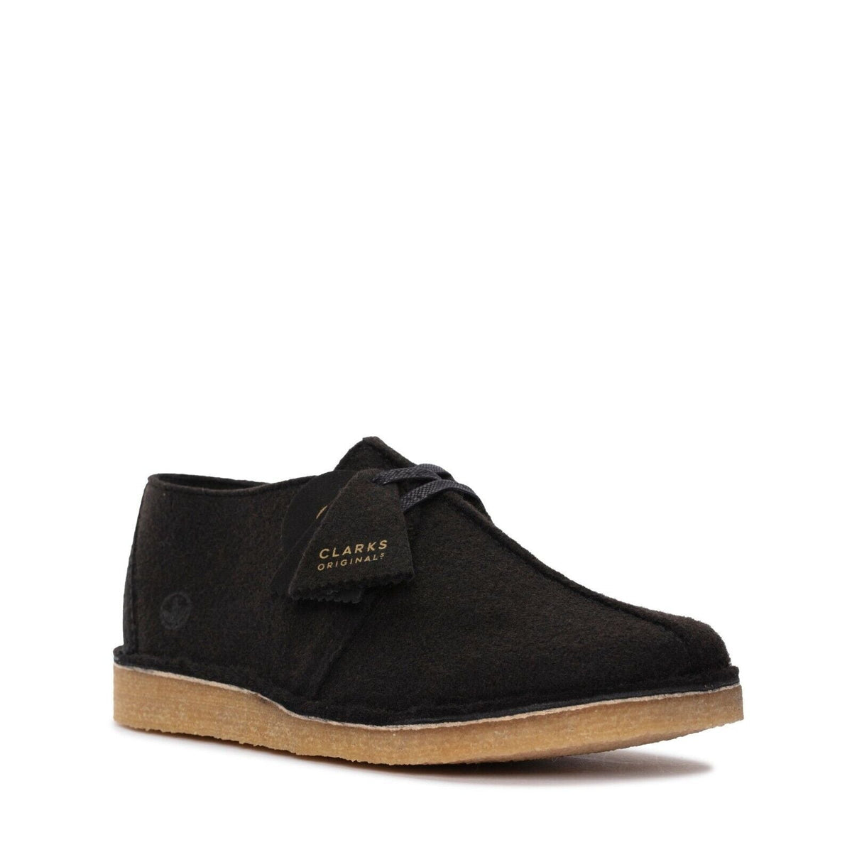 Clarks Originals Desert Trek Men's Black Suede 26168873