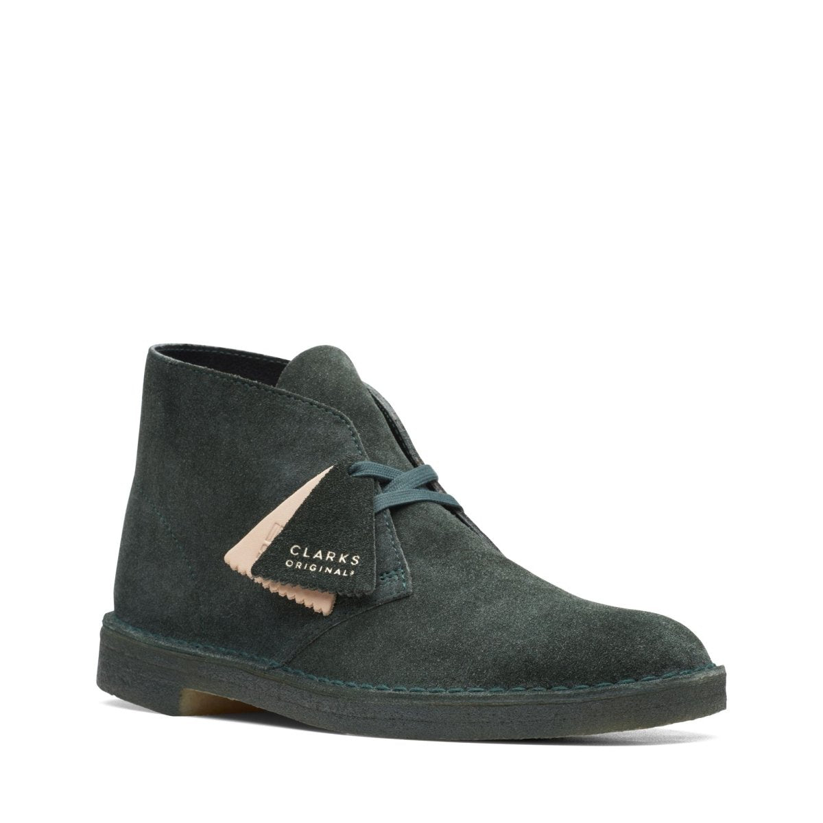 Clarks Originals Originals Desert Boot Men’s Green Leather 26168535