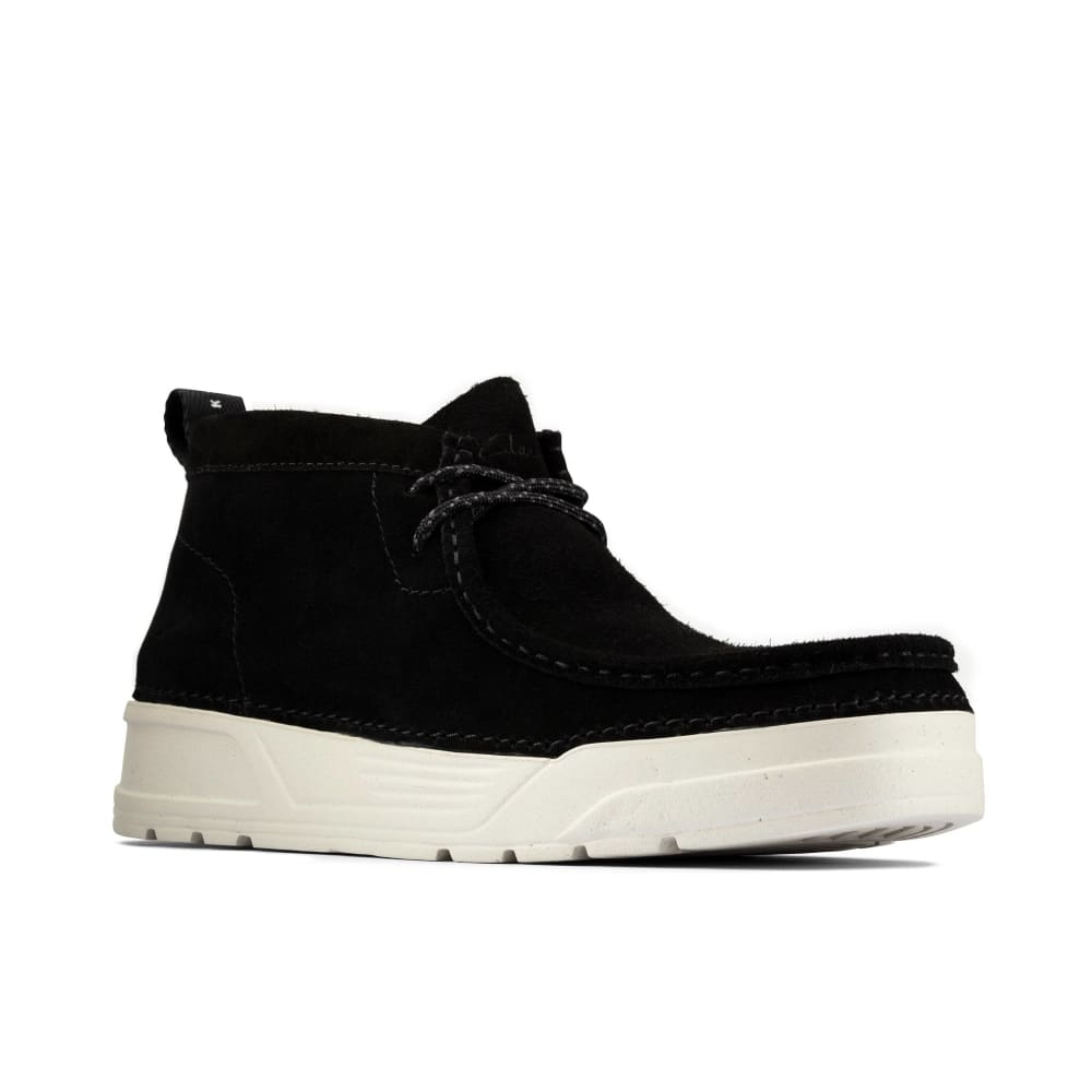 Clarks Originals Originals Wallabee Boots Men's Black Suede 26157816
