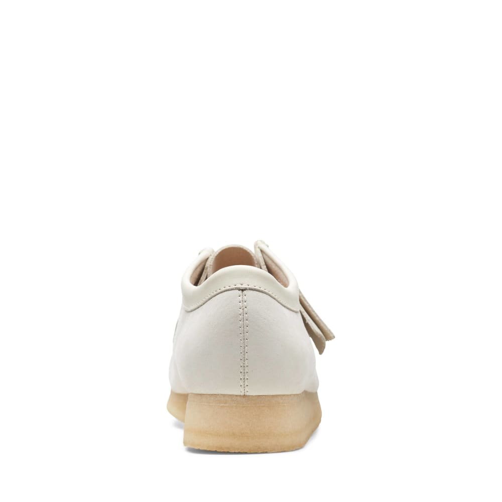 Clarks Originals Originals Wallabee Low Men’s Shoes – OffWhite Leather – Style 26166299
