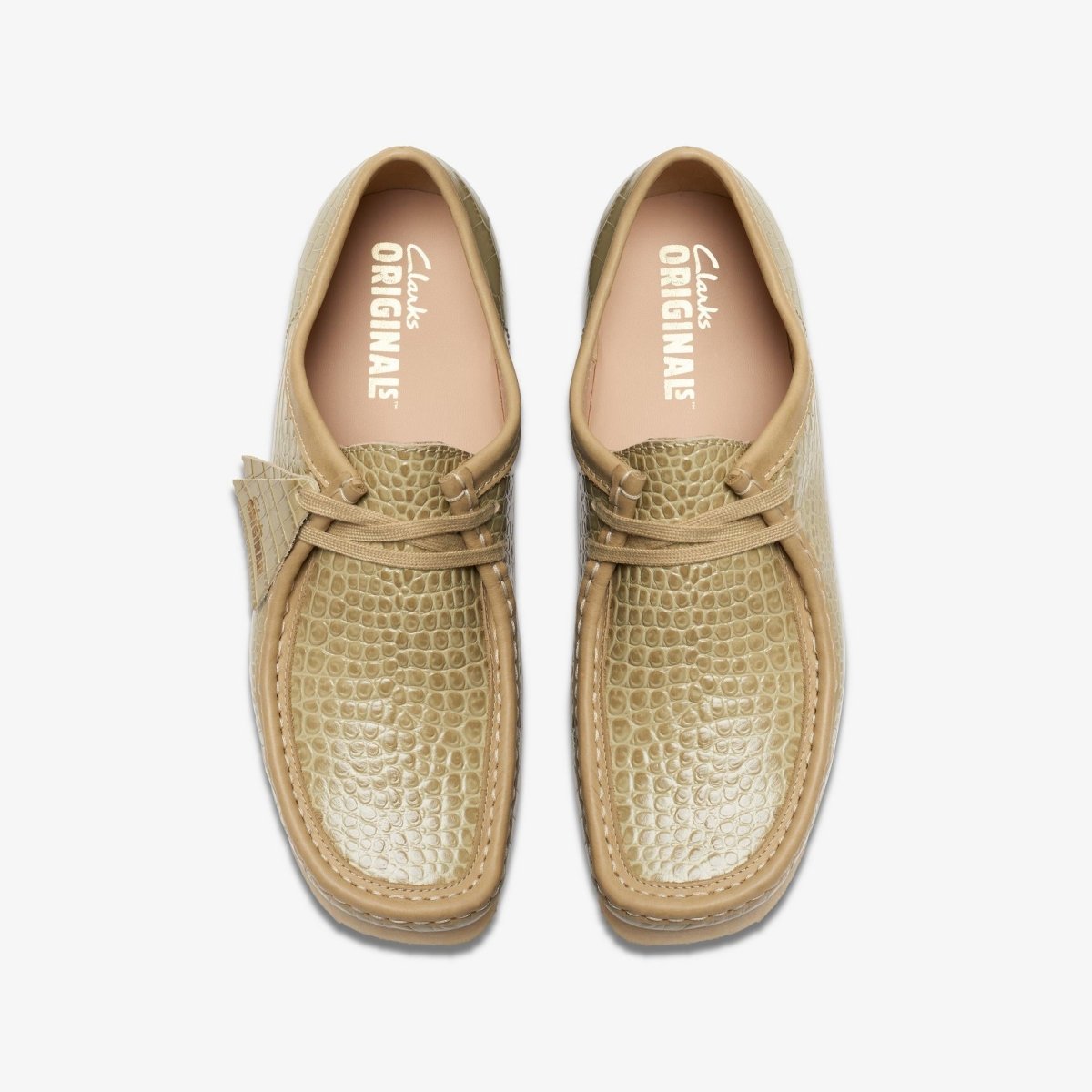 Clarks Originals Originals Wallabee Men’s Maple Croc Leather 26176572