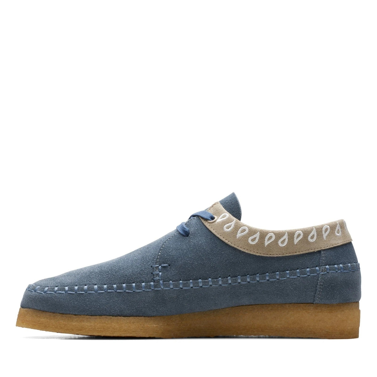Clarks Originals Originals Weaver Men’s Navy Blue Embroidered Suede 26170095