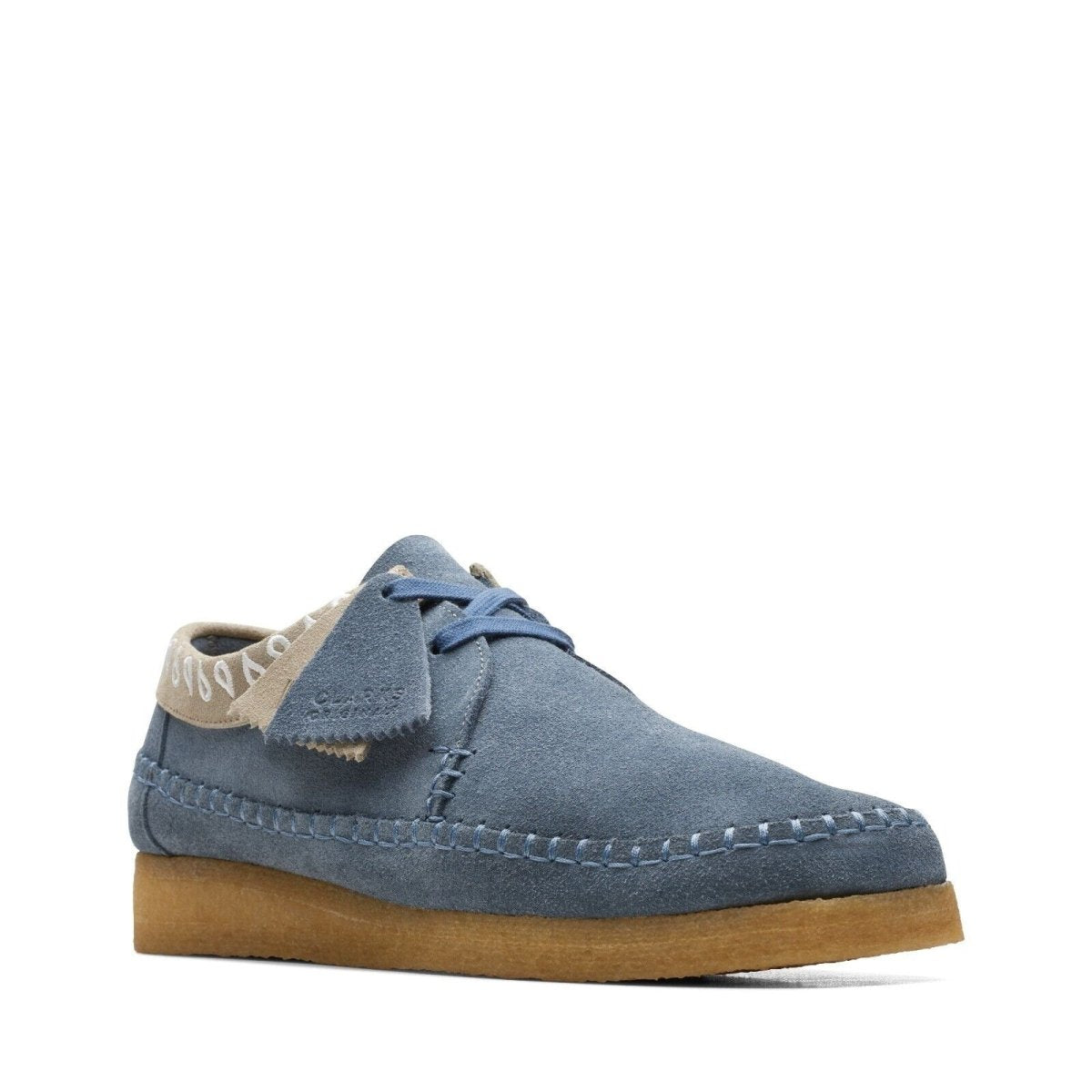 Clarks Originals Originals Weaver Men’s Navy Blue Embroidered Suede 26170095