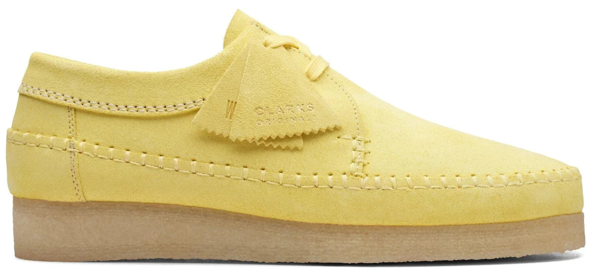 Clarks Originals Originals Weaver Yellow Suede Men’s Moc Toe 26169440