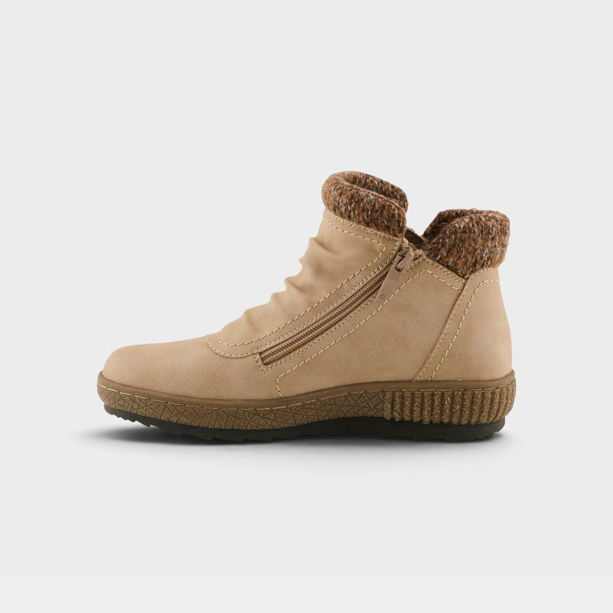 Cleora Light Beige boot, inner side