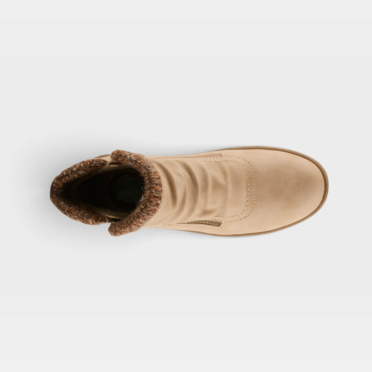 Cleora Light Beige boot, top
