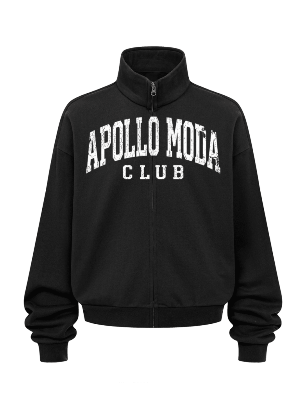 Apollo Moda Club Collegiate Oversized Full-Zip Sweatshirt – product view 2