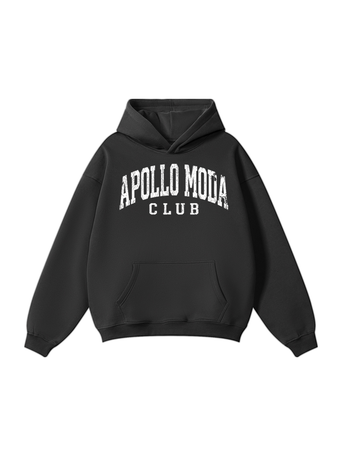 Apollo Moda Club Collegiate Oversized Heavyweight Hoodie – product view 2