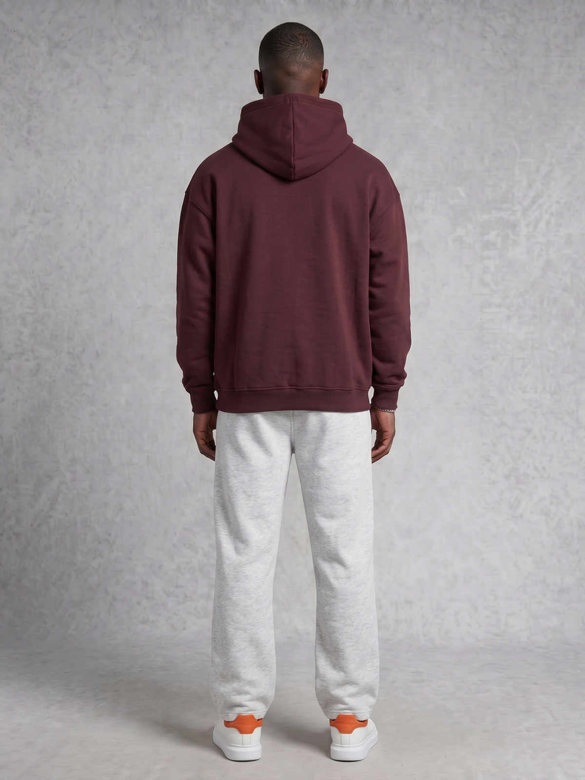 Apollo Moda Club Collegiate Oversized Heavyweight Hoodie – product view 5