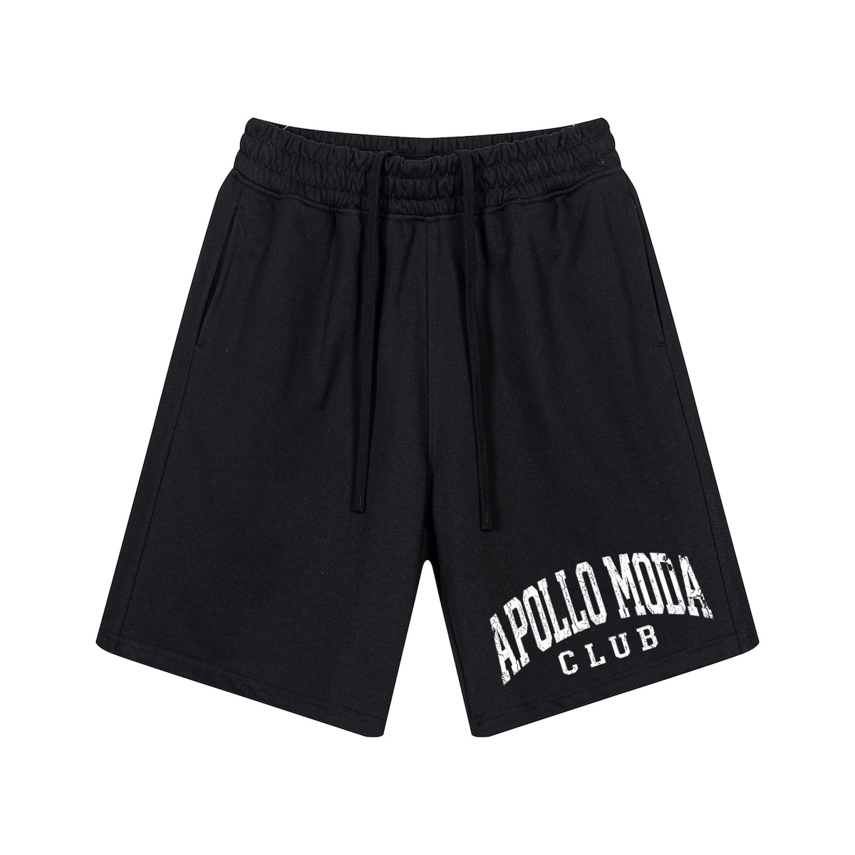 Apollo Moda Club Collegiate Sweat Shorts – front view