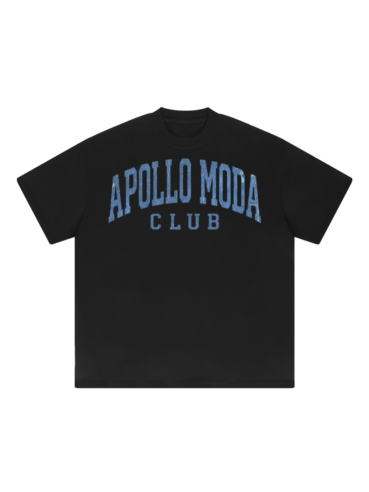 Apollo Moda Club Oversized Collegiate Graphic Tee – product view 2