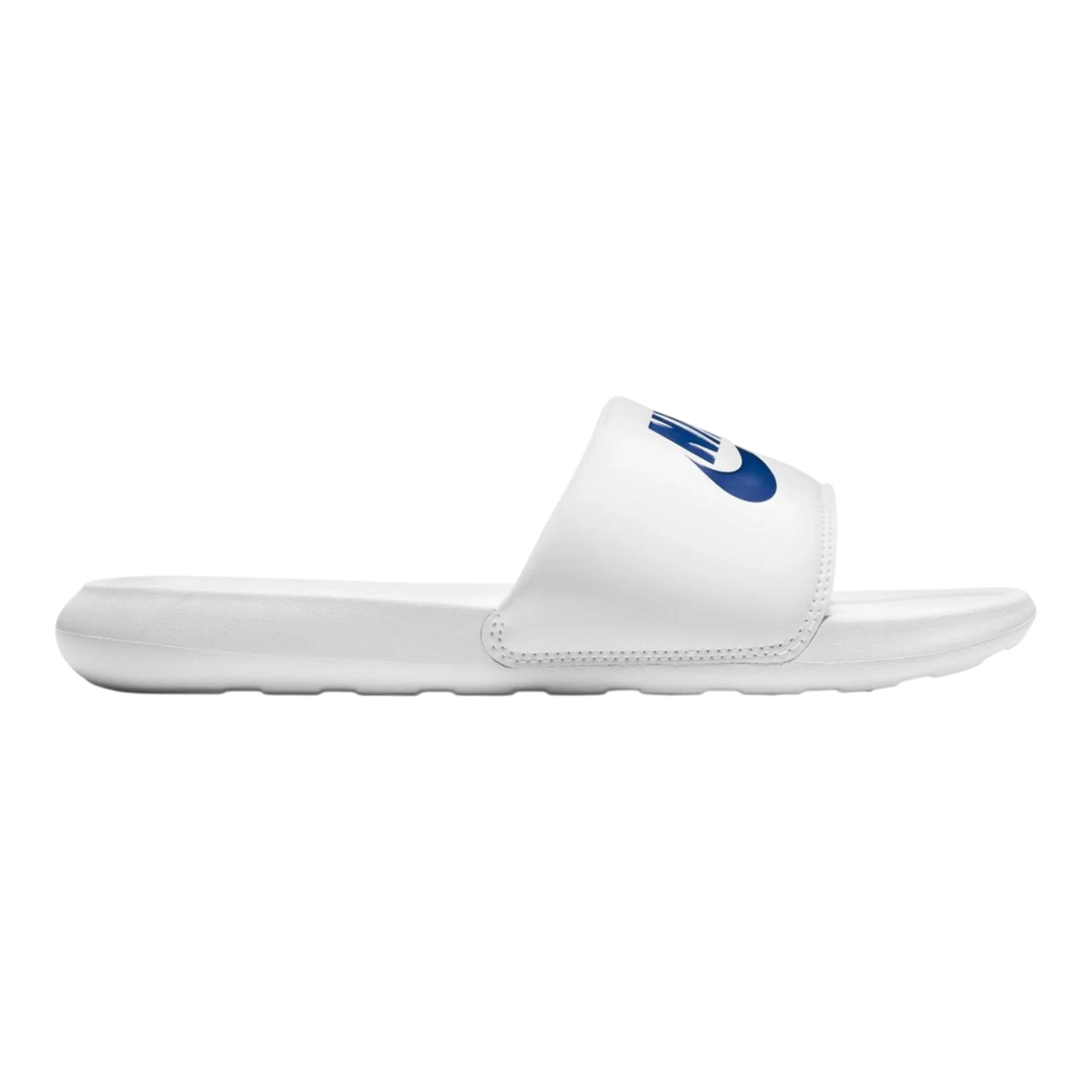 Nike Victori One Men's Slides — White/Blue