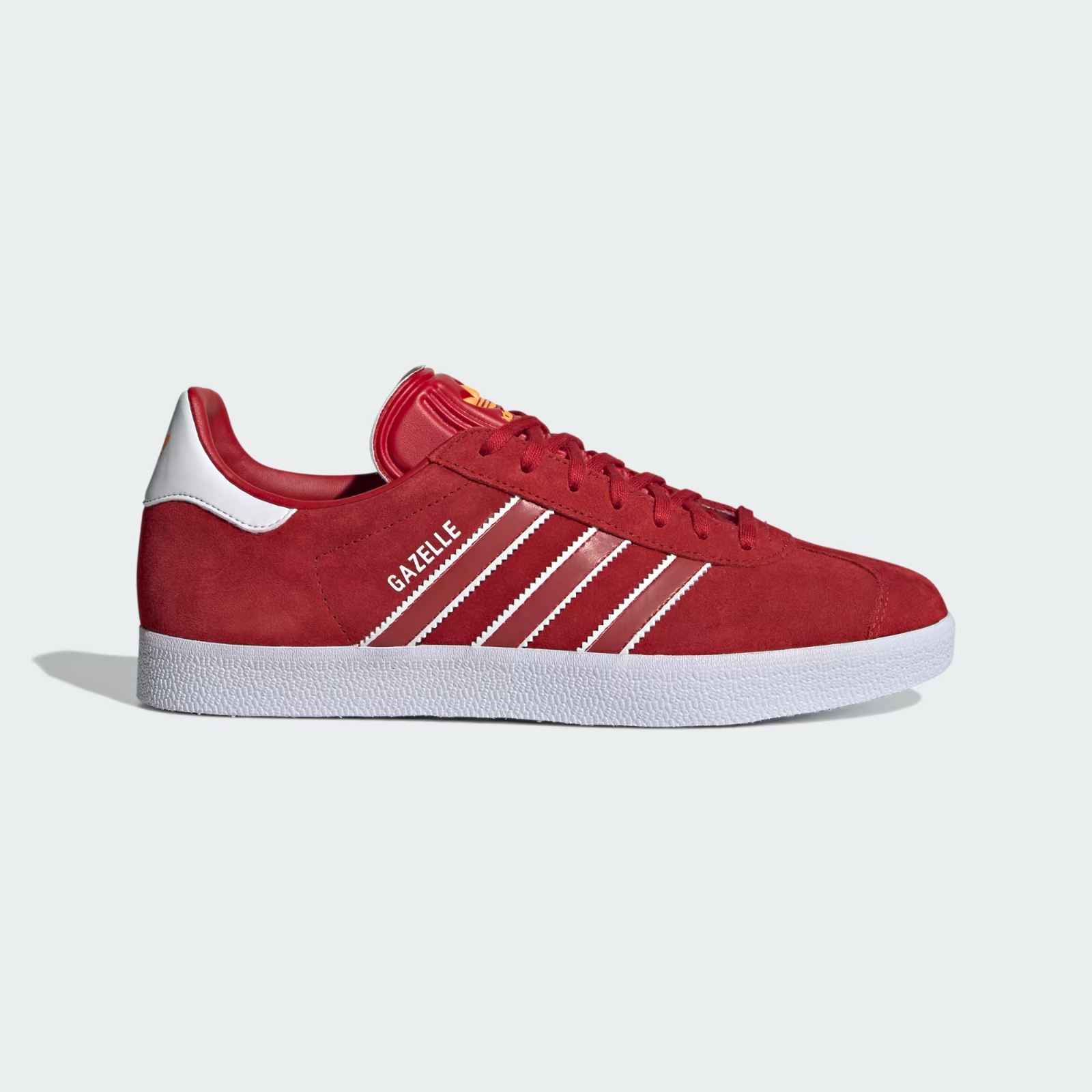 adidas Gazelle Power Striped Men's Sneakers β Red/White Suede