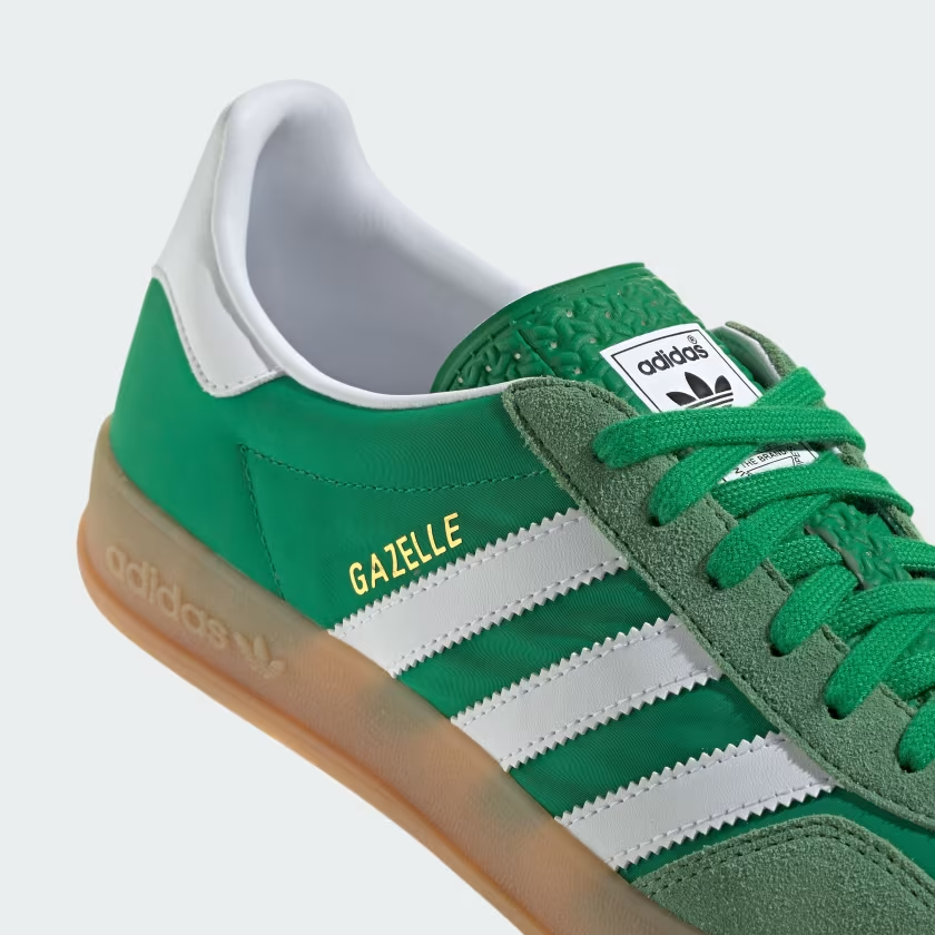 adidas Gazelle Indoor Men's Sneakers — Green/White